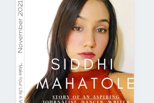 Siddhi Mahatole – An Aspiring Journalist