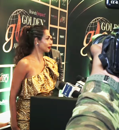 Golden Glory Awards: Malaika Arora Adding Glamor to Brands Impact