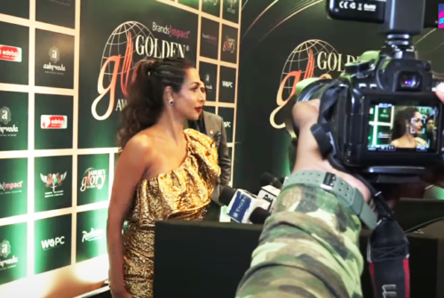 Golden Glory Awards: Malaika Arora Adding Glamor to Brands Impact