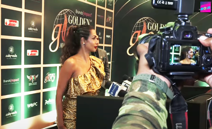 Golden Glory Awards: Malaika Arora Adding Glamor to Brands Impact