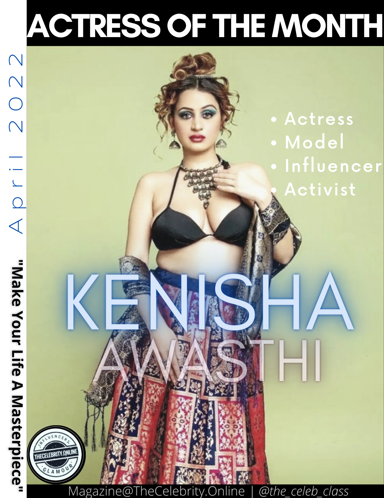 Kenisha Awasthi – Actress Of The Month – April 2022
