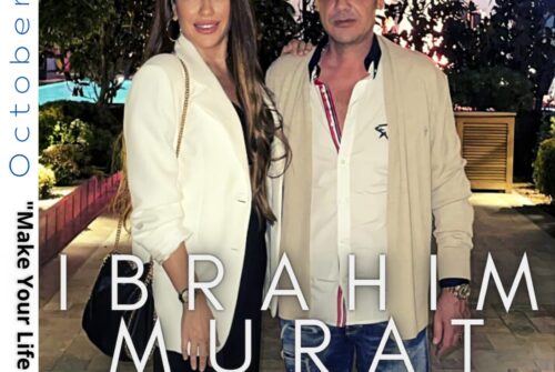 Ibrahim Murat Gündüz had a romantic dinner with famous singer Nil Karataş at Novikov Restaurant