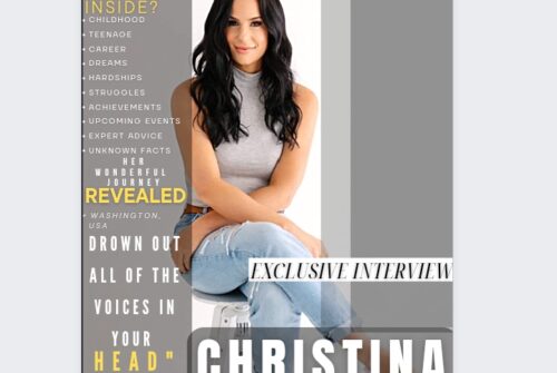 Christina Manning Exclusive Interview – ‘Drown Out All Of The Voices In Your Head’ Is Her Expert Opinion