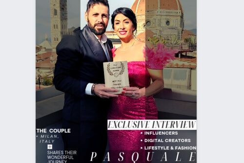 Pasquale and Carolina – ‘We Entered The Italy Ambassador Awards With The Fashion Category And Unexpectedly Won!’