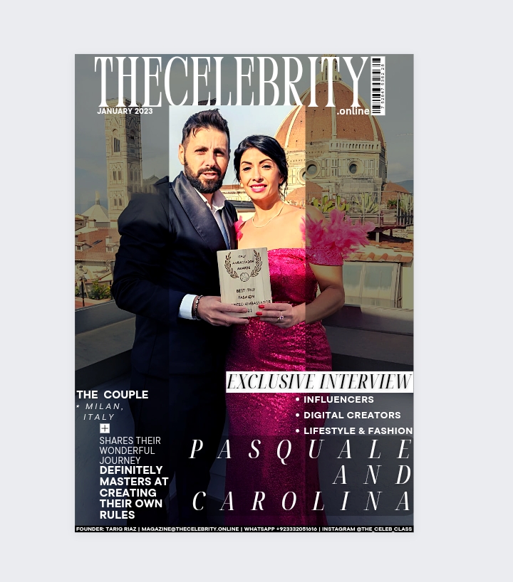 Pasquale and Carolina – ‘We Entered The Italy Ambassador Awards With The Fashion Category And Unexpectedly Won!’