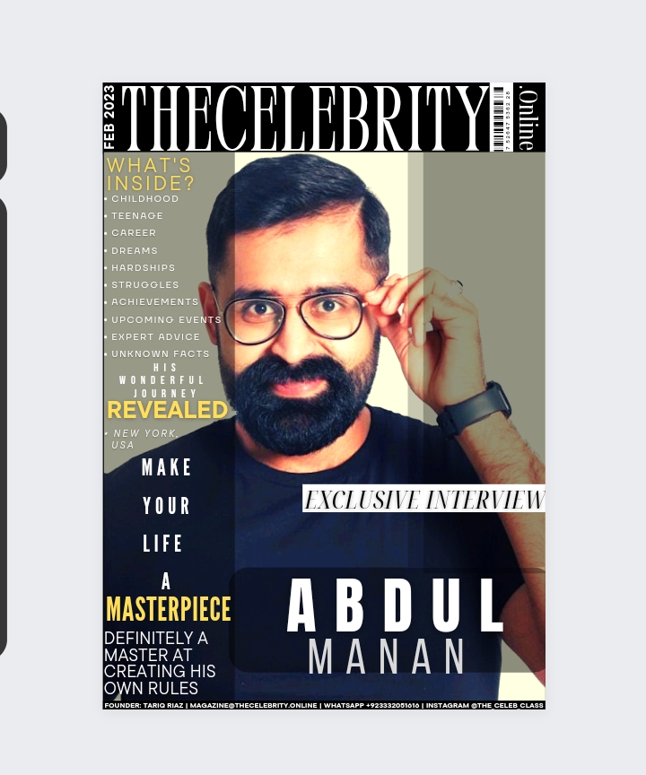Abdul Manan Exclusive Interview – ‘Always Present The Best Version Of Yourselves’