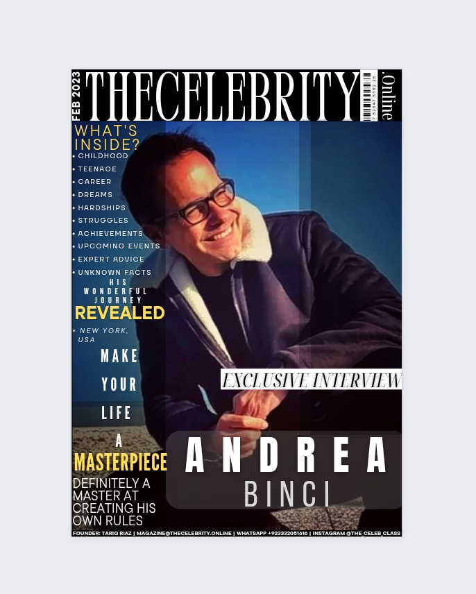 Andrea Binci Exclusive Interview – ‘Believe in yourself and never give up your freedom’