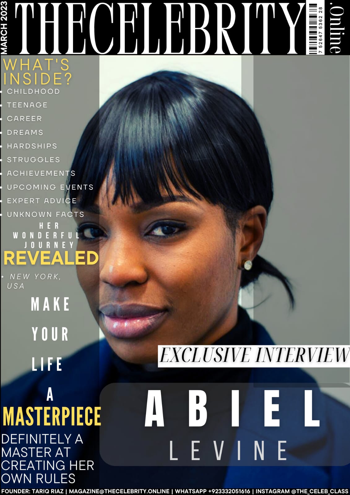 Abiel Levine Exclusive Interview – ‘Always Believe In Your Self’
