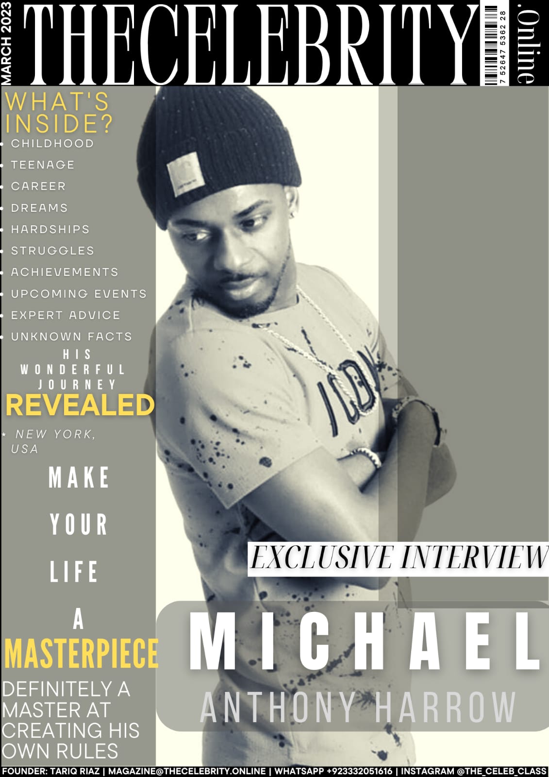 Michael Anthony Harrow Exclusive Interview – ‘Go For Your Dreams!’