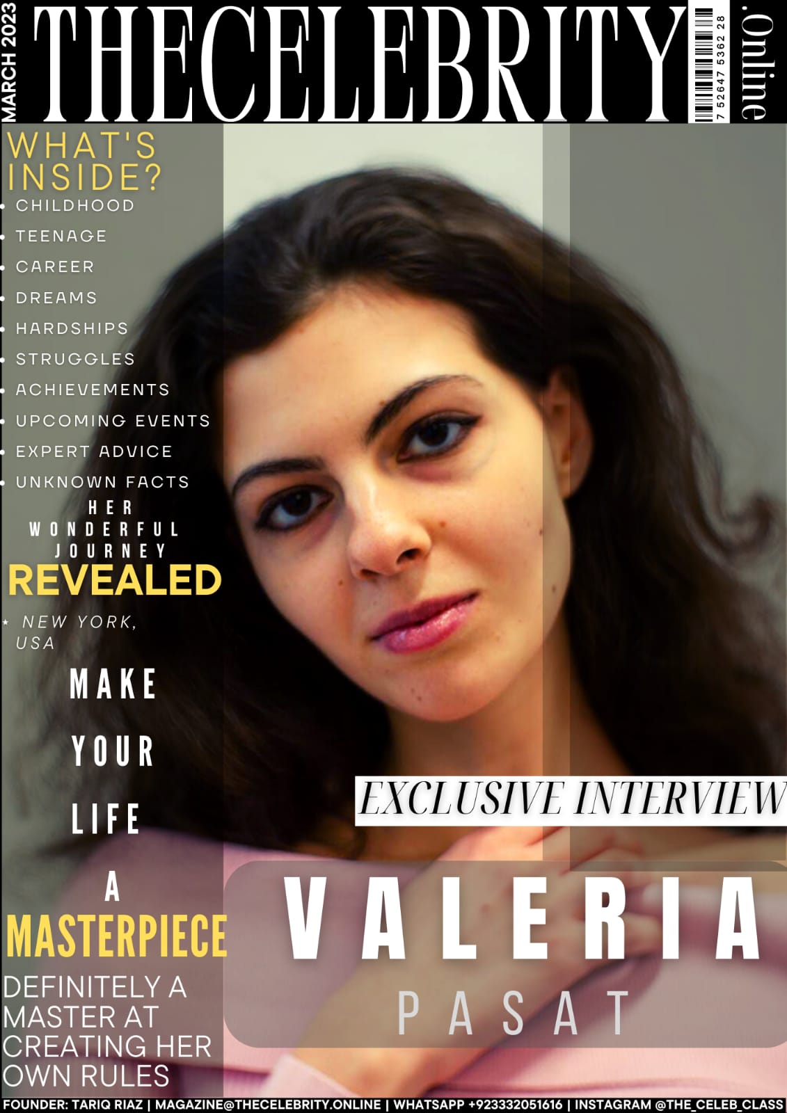 Valeria Pasat Exclusive Interview – ‘Do Not Be Afraid Of Trying New Things&Never Give Up’
