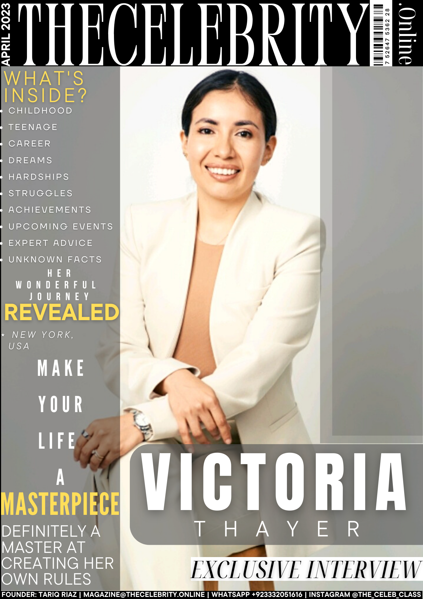 Victoria Thayer Exclusive Interview – ‘Your current circumstances do not define you’