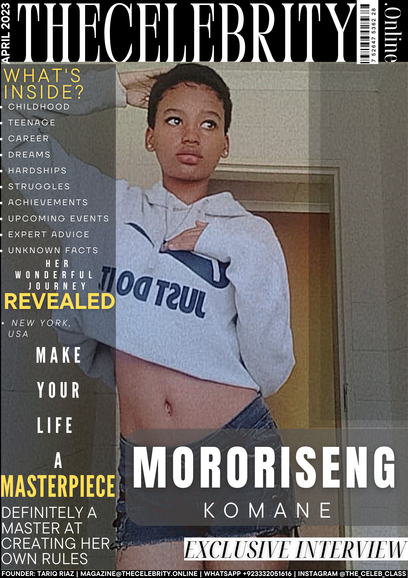 Mororiseng Komane Exclusive Interview – ‘Those who try to throw you down, prove yourself to them’