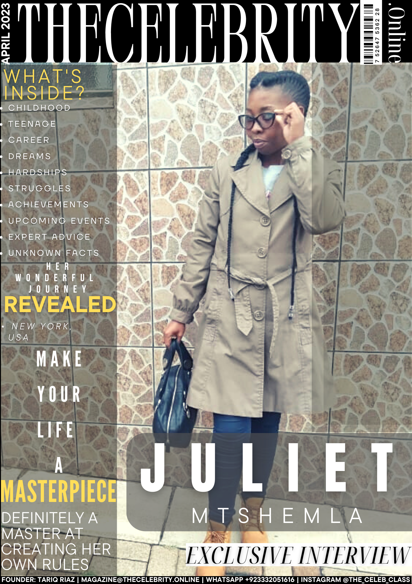 Juliet Mtshemla Exclusive Cover Interview – ‘We were not rich, but life was perfect for us’