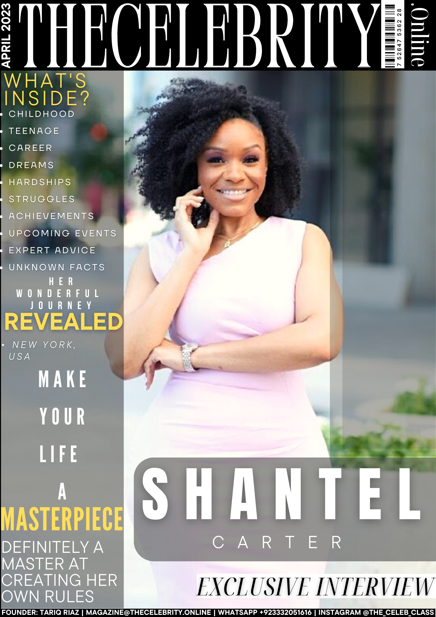 Shantel Carter Exclusive Interview -I strongly believe in being a student FIRST’