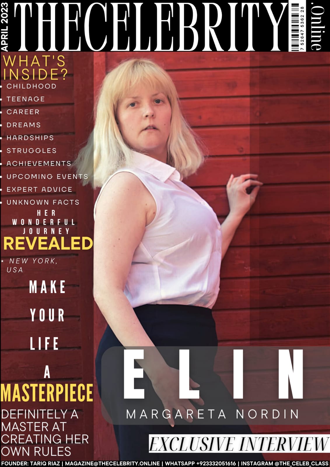 Elin-Margareta Nordin Exclusive Interview – ‘Do it yourself because nobody is going to do it for you’