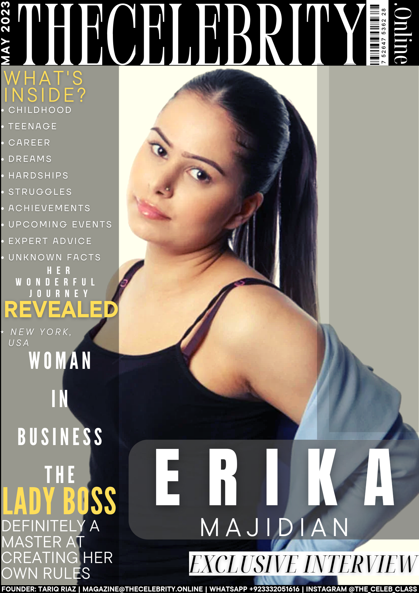 Erika Majidian Exclusive Interview – ‘Influence and Encourage Others To Come out of their Shells’