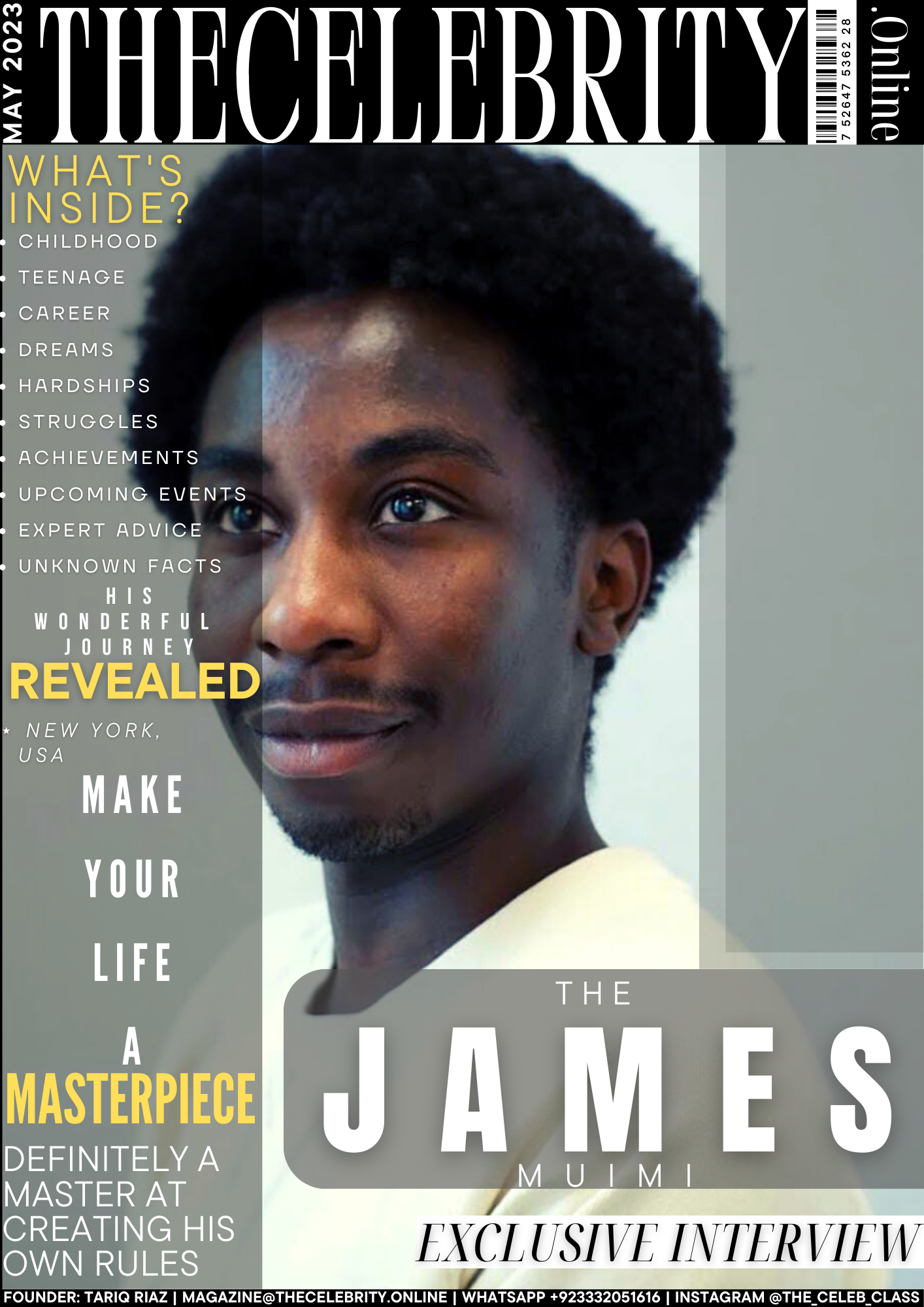 James Muimi Exclusive Interview – ‘Work Hard And Focus On Your Goals’