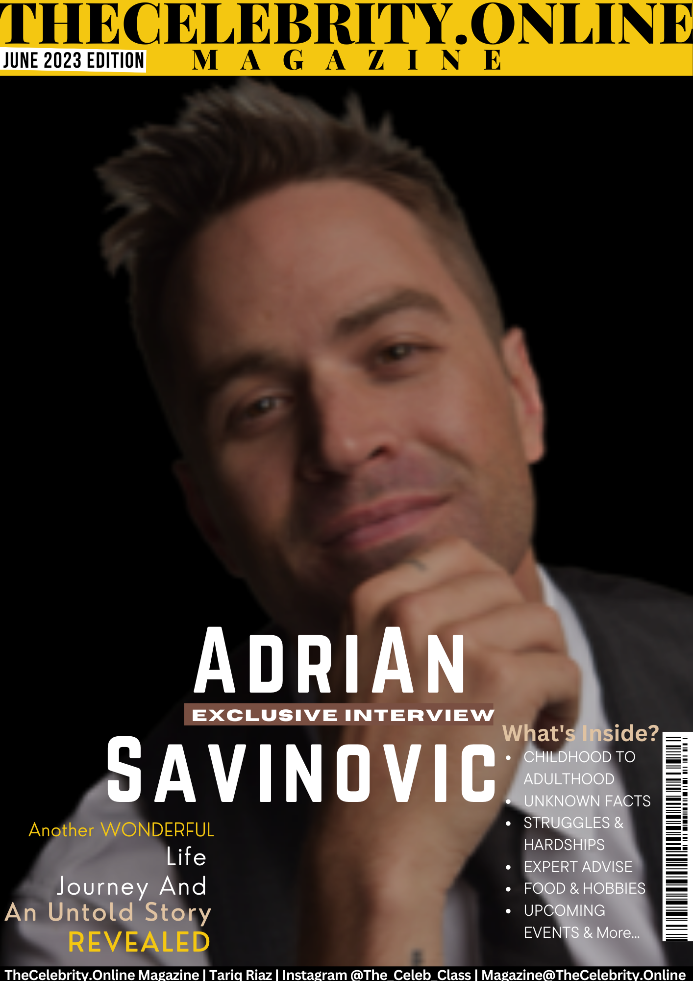 Adrian Savinovic Exclusive Interview- ‘Stay Focused, Set Your Goals’