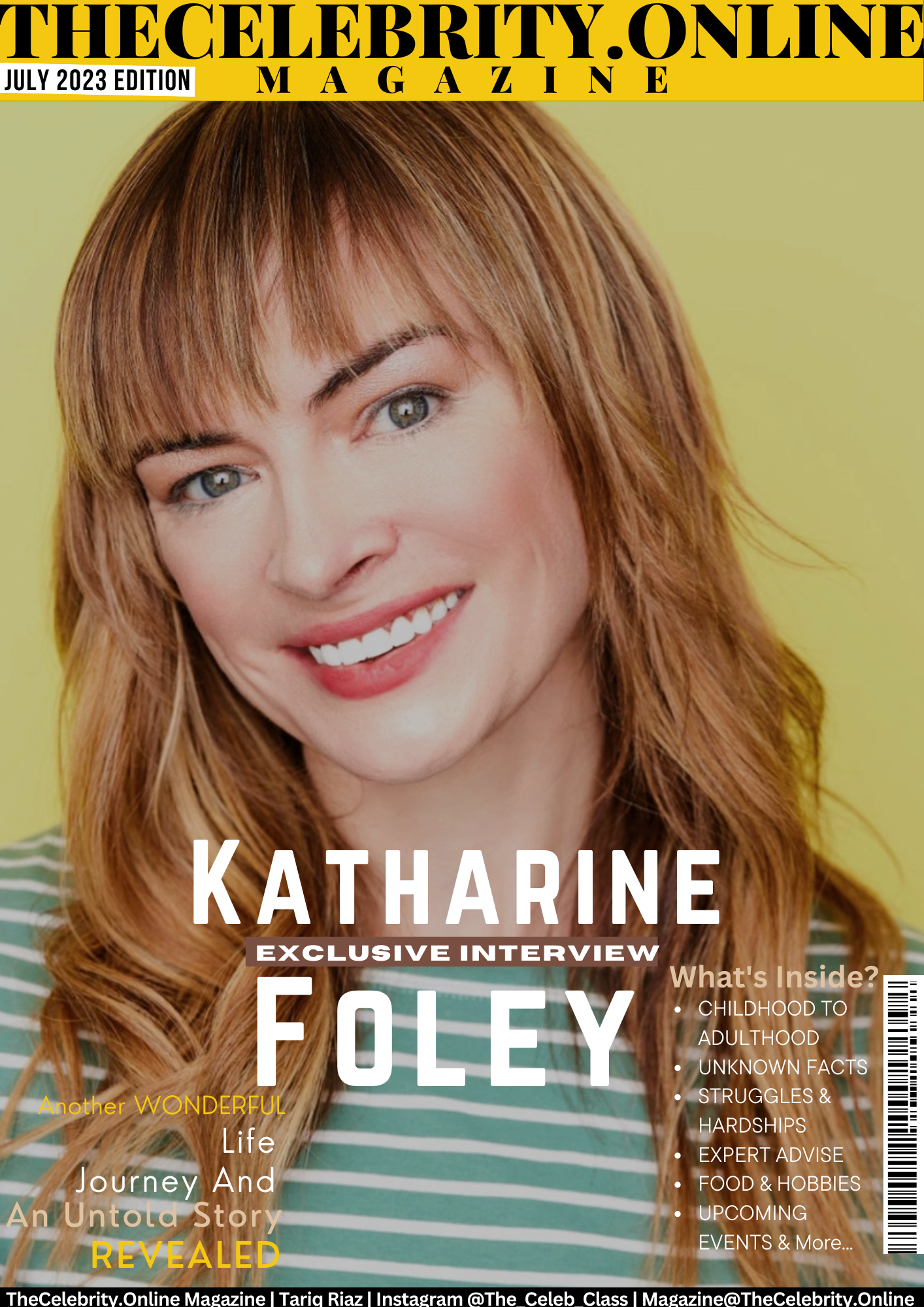 Katharine Foley Exclusive Interview – ‘Go For The Job You Love’