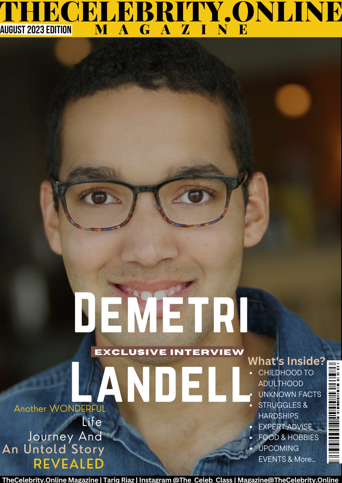 Demetri Landell Exclusive Interview – ‘Don’t Ever Stop Being Yourself And Be Who You Are’