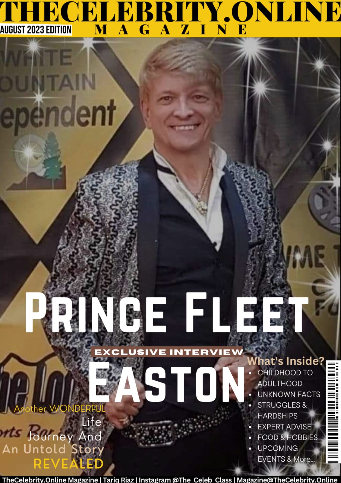 Prince Fleet Easton Exclusive Interview – ‘Follow Your Own Path. Learn All You Can’