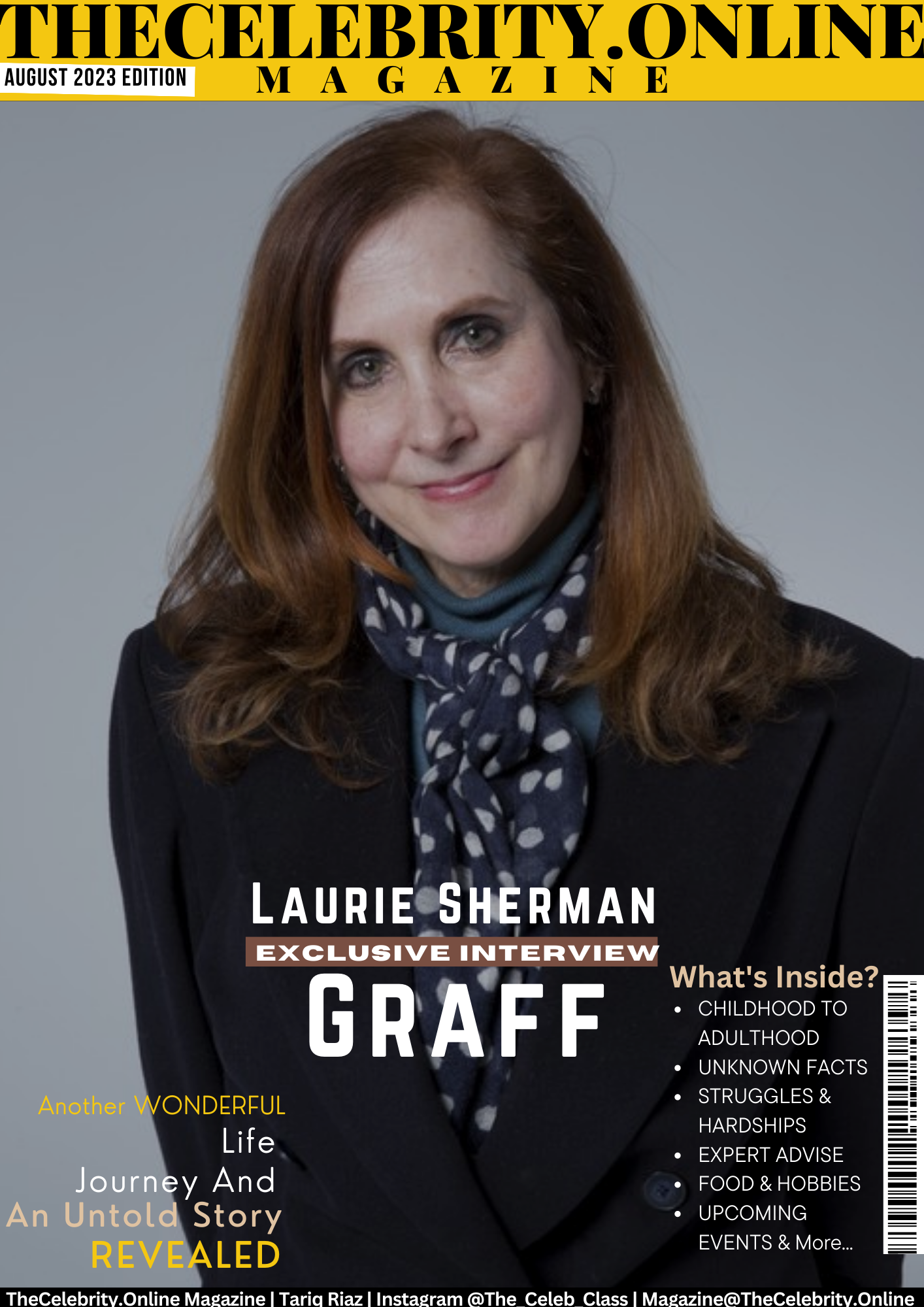 Laurie Sherman Graff Exclusive Interview – ‘Find Your Life Purpose That Makes You Feel Happy’