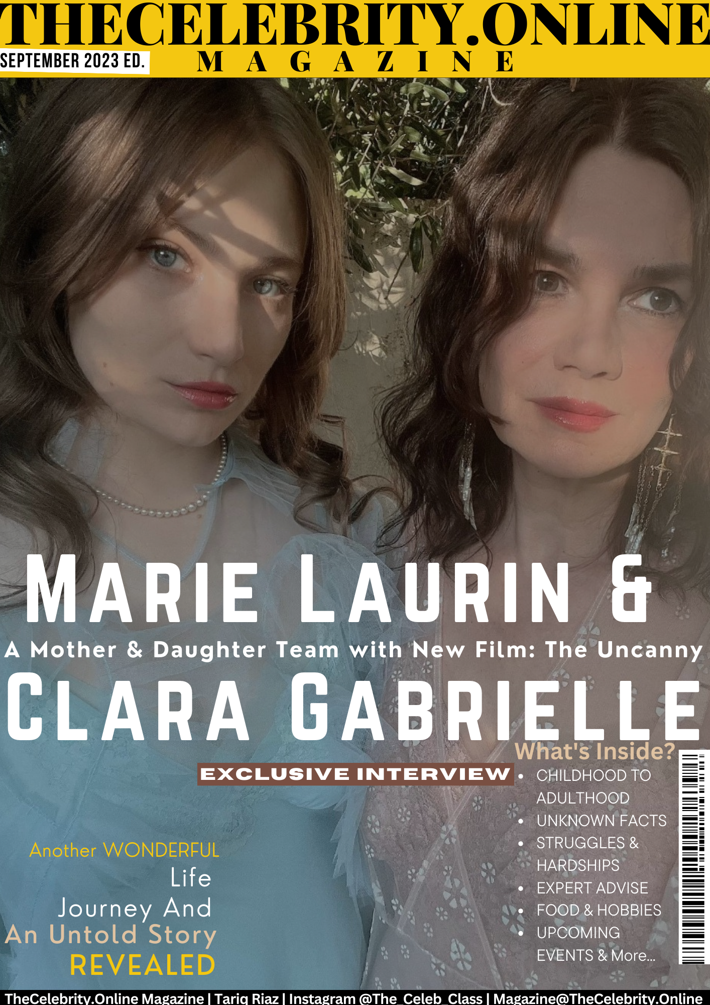 Marie Laurin and Clara Gabrielle Mother & Daughter Team with New Film: The Uncanny