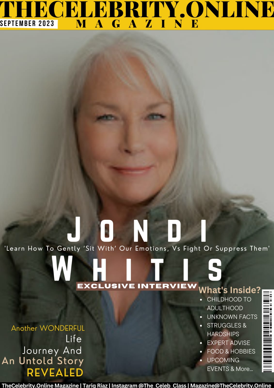 Jondi Whitis Exclusive Interview – ‘Learn How To Gently ’Sit With’ Our Emotions, Vs Fight Or Suppress Them’
