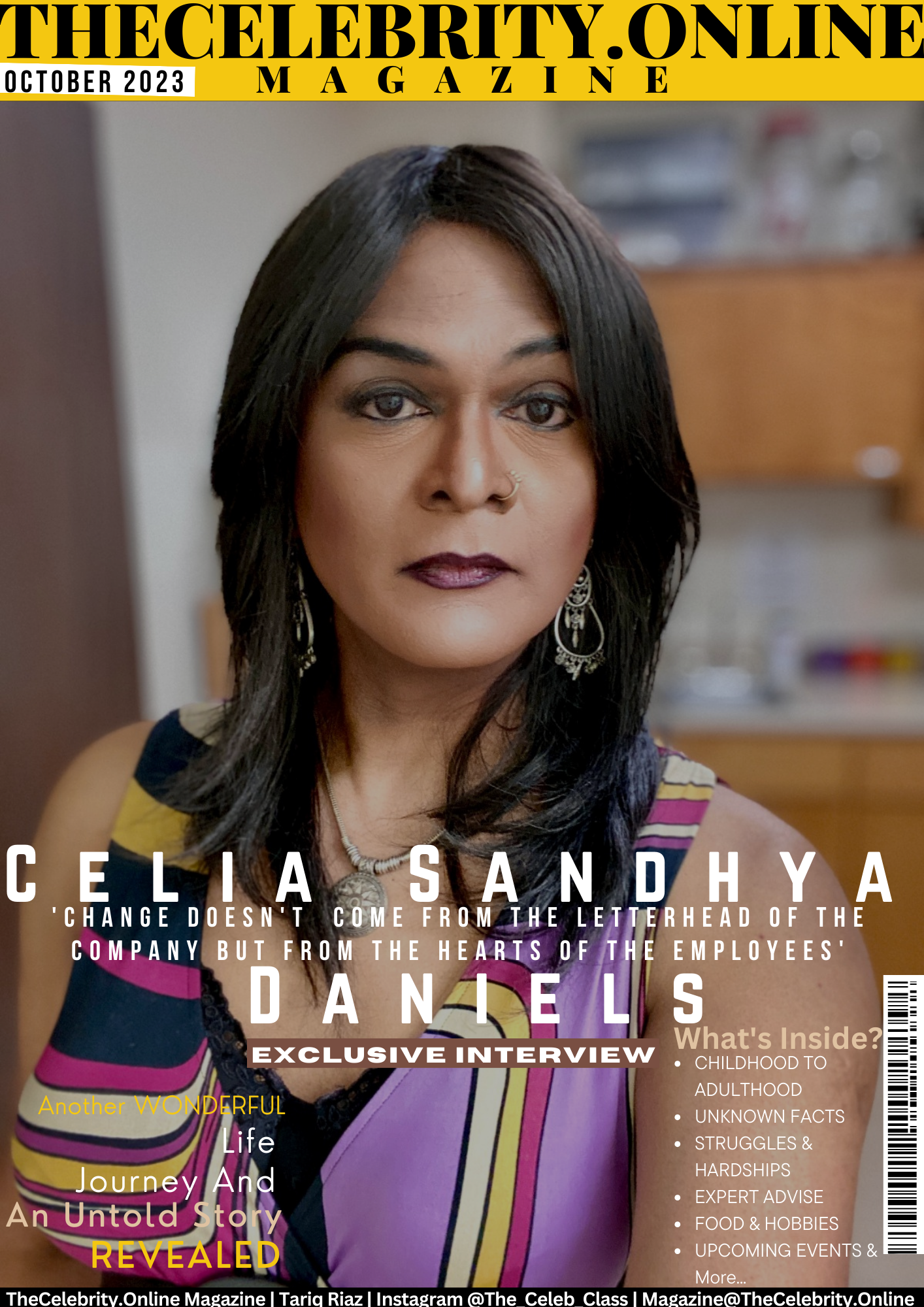 Celia Sandhya Daniels Exclusive Interview – ‘Change Doesn’t  Come From The Letterhead Of The Company But From The Hearts Of The Employees’