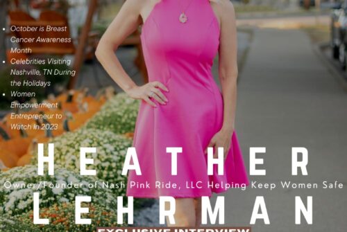 Heather Lehrman Exclusive Interview – Owner/Founder of Nash Pink Ride, LLC Helping Keep Women Safe