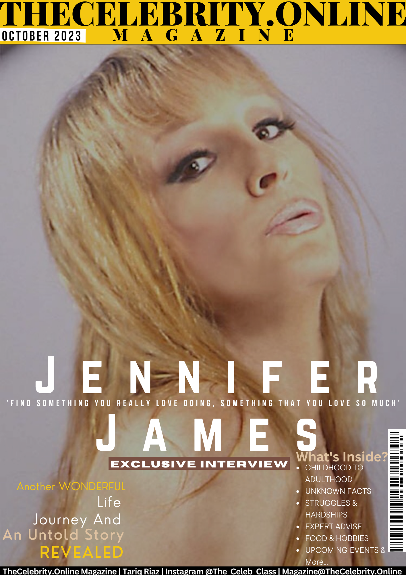 Jennifer James Exclusive Interview – ‘Find Something You Really Love Doing, Something That You Love So Much’