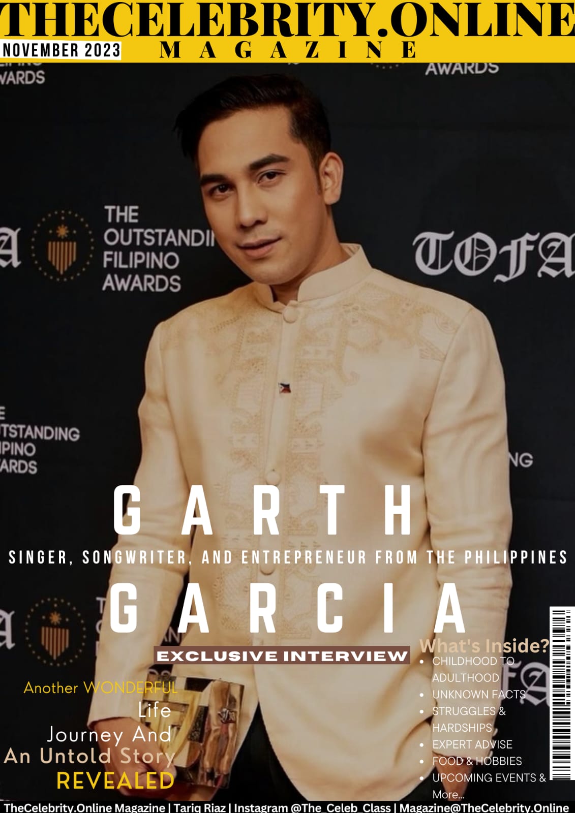 Garth Garcia Singer, Songwriter, and Entrepreneur from the Philippines – Exclusive Interview