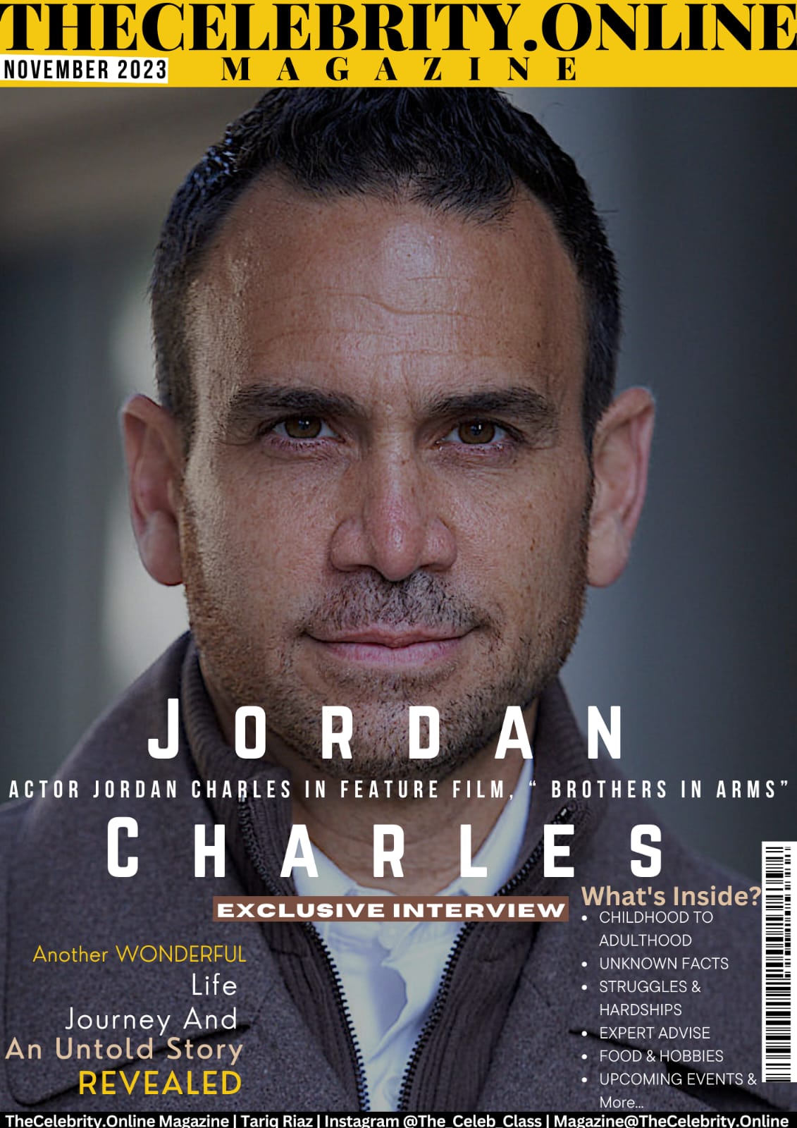 Actor Jordan Charles in Feature Film, “ Brothers In Arms” – Exclusive Interview