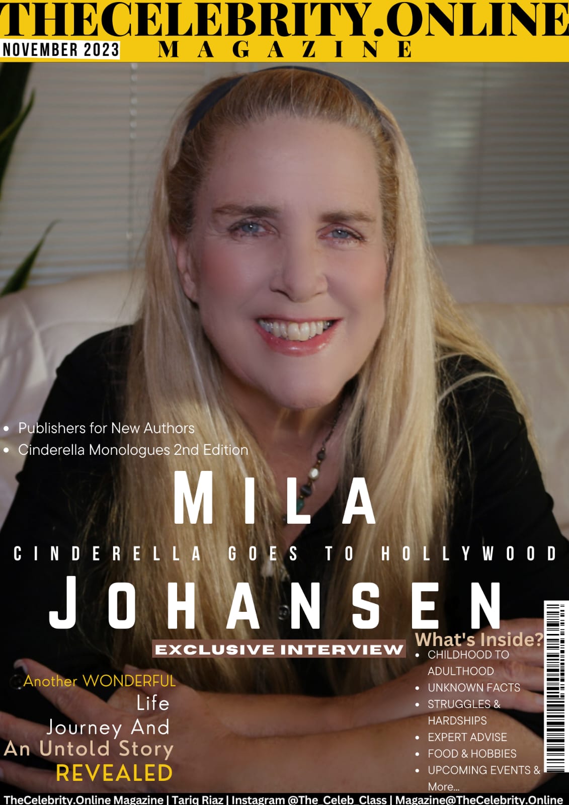 Mila Johansen: Cinderella Goes to Hollywood – Exclusive Interview