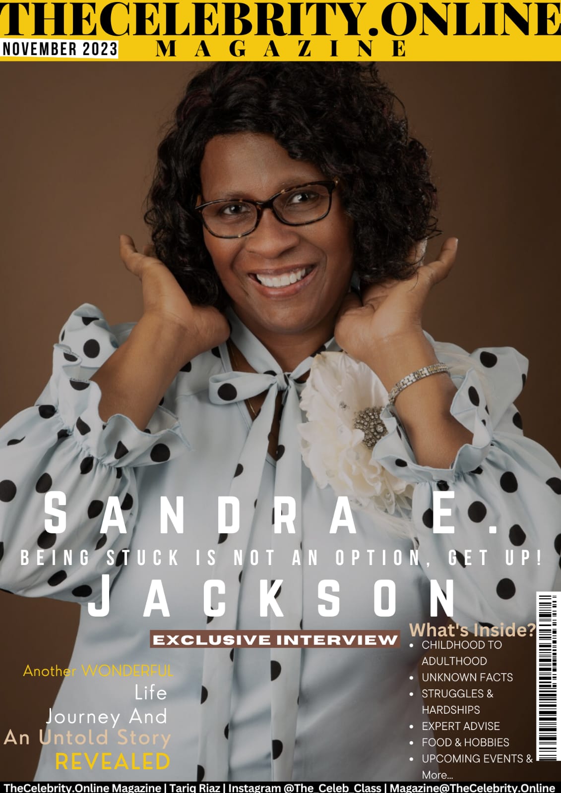 Sandra E. Jackson Exclusive Interview – ‘Being Stuck Is Not An Option, Get Up!’