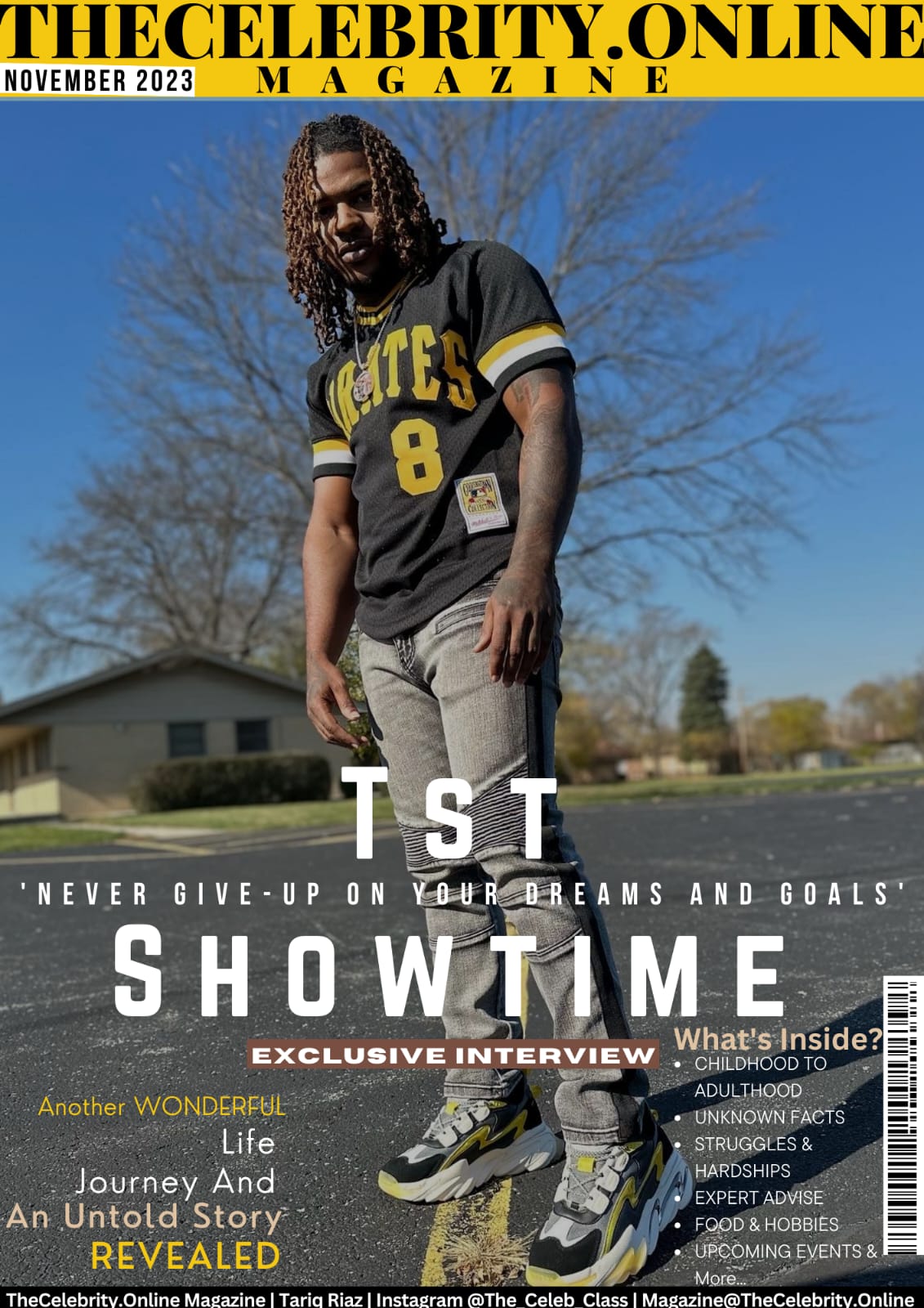 Tst Showtime Exclusive Interview – ‘Never GiveUp On Your Dreams And Goals’