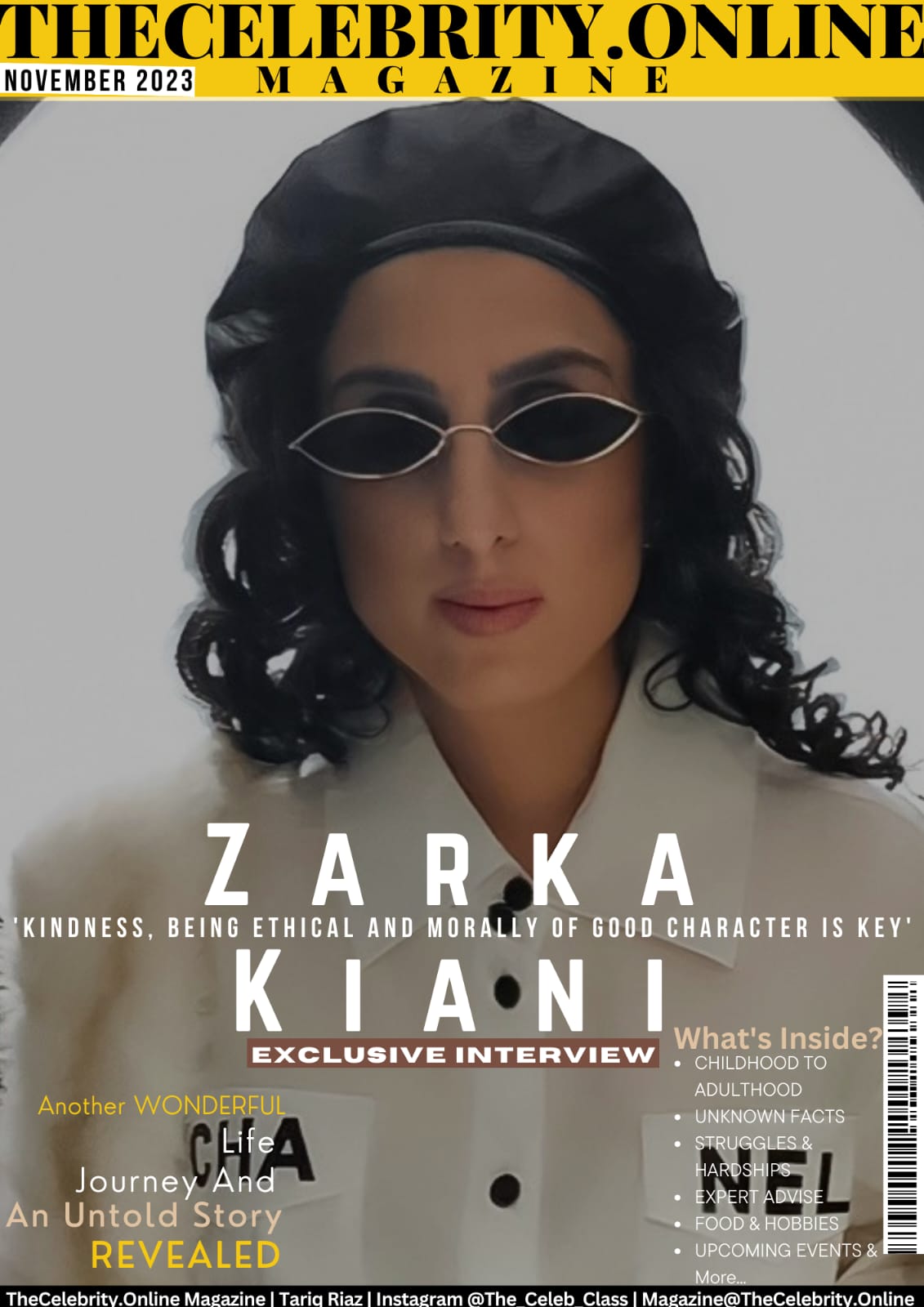 Zarka Kiani Exclusive Interview – ‘Kindness, Being Ethical And Morally Of Good Character Is Key’