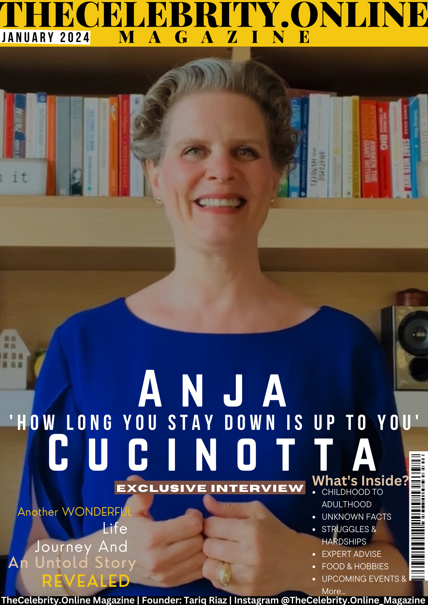 Anja Cucinotta Exclusive Interview – ‘How Long You Stay Down Is Up To You’